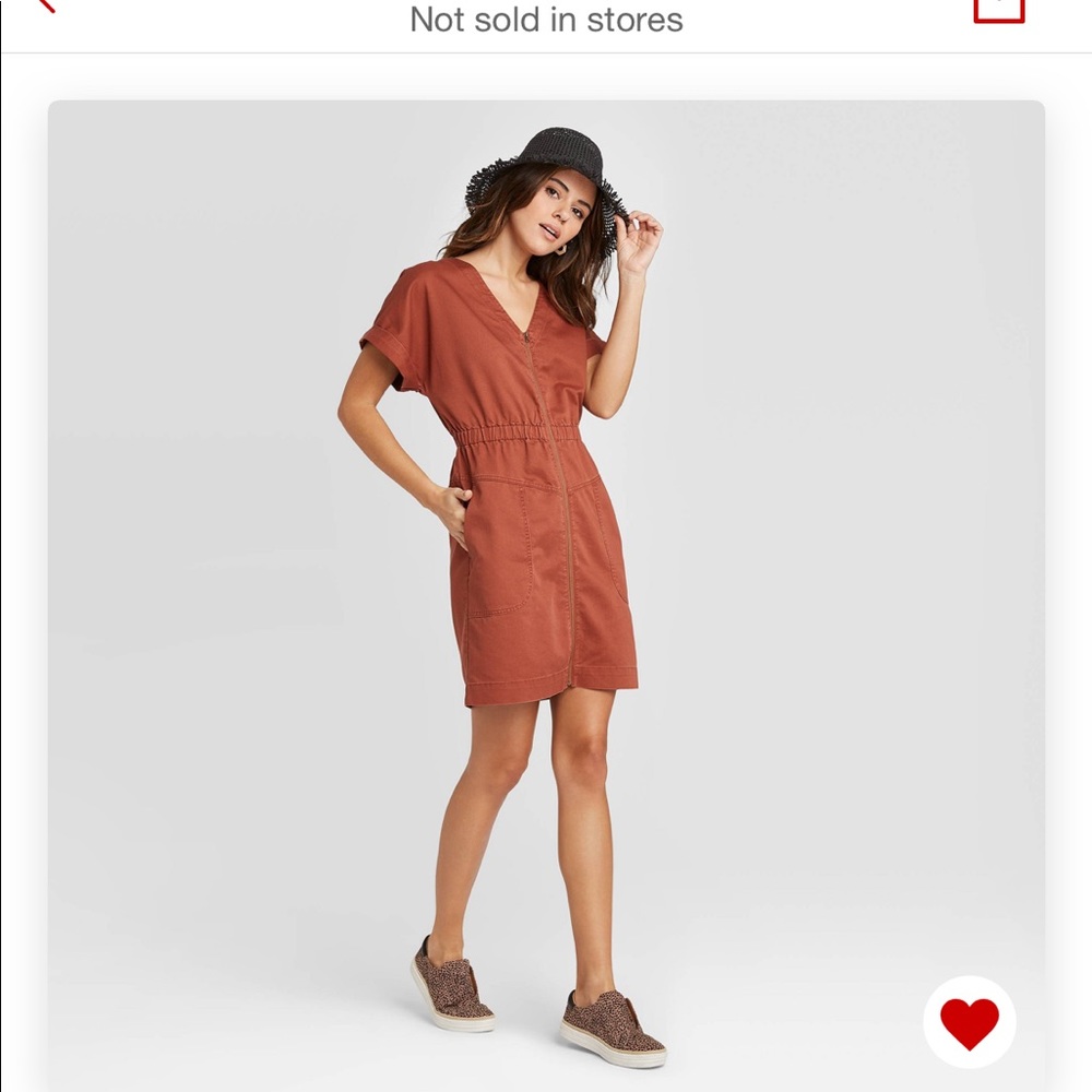 Universal Thread Zip Up Dress Target - size Large